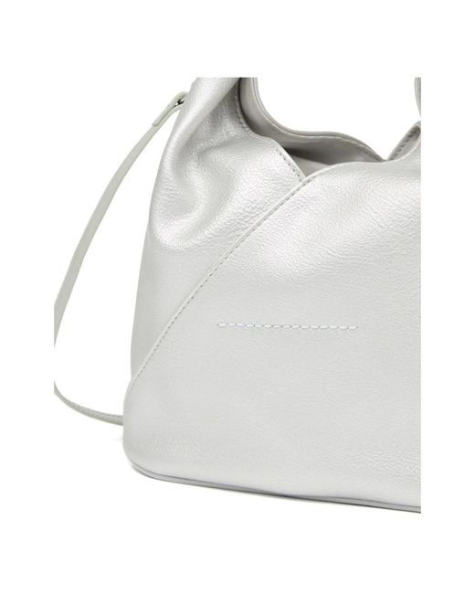 MM6 by Maison Margiela Gray Handbags