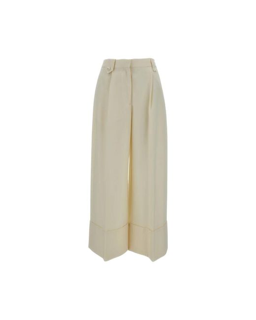 Wide Trousers Simone Rocha de color Natural