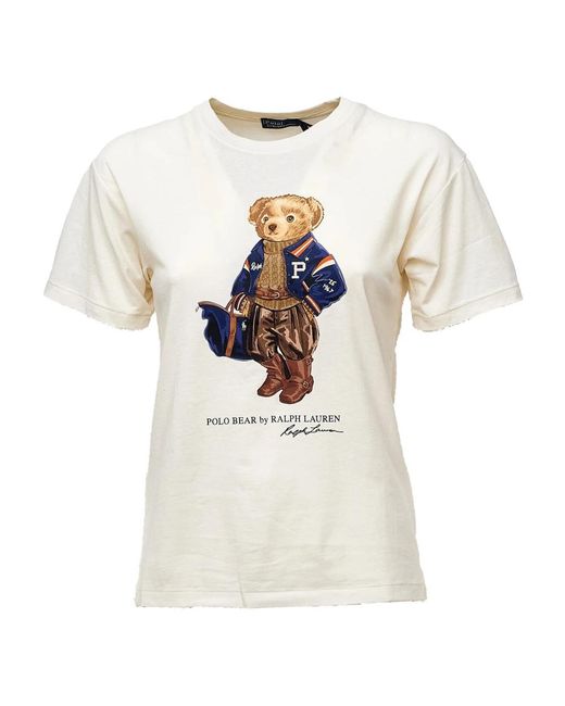 Polo Ralph Lauren White T-Shirts
