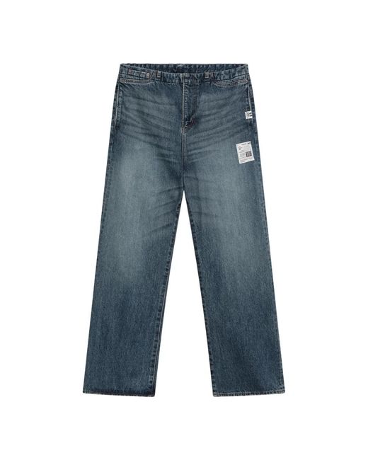 Straight Jeans Maison Mihara Yasuhiro de hombre de color Blue