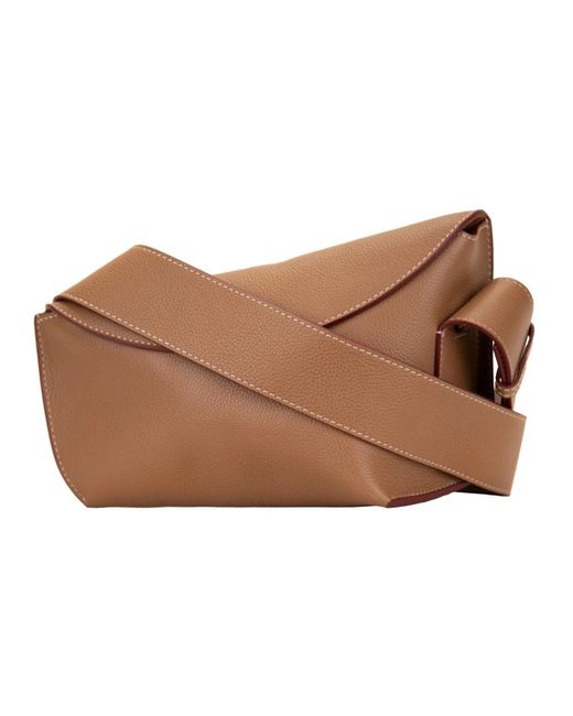 McQueen Brown Cross Body Bags