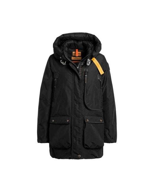 Down Coats di Parajumpers in Black