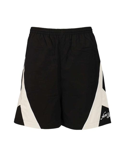 Acne Black Casual Shorts for men