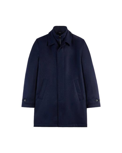 Fay Blue Trench Coats for men