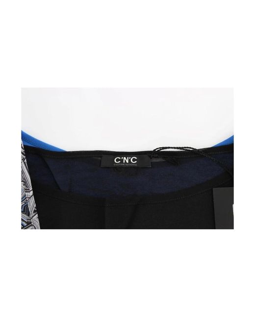 CoSTUME NATIONAL Black Sleeveless Tops
