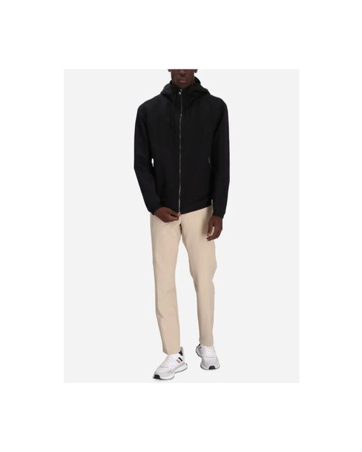 Boss Jassen ,Zwart ,Waterdichte Hoodie in het Black voor heren