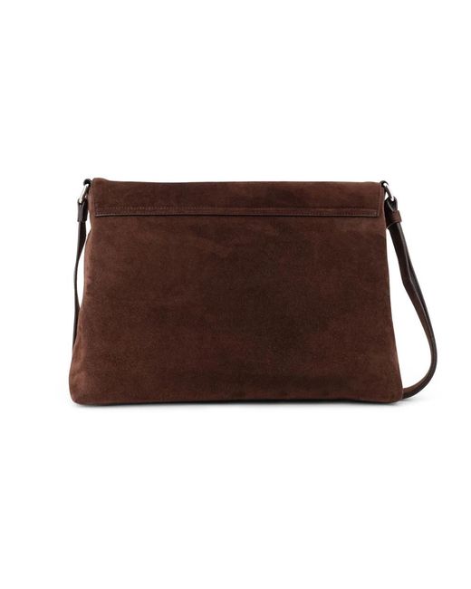 Orciani Brown Cross Body Messenger for men