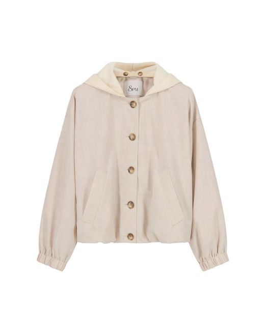 8pm Rapallo Jacket in het Natural
