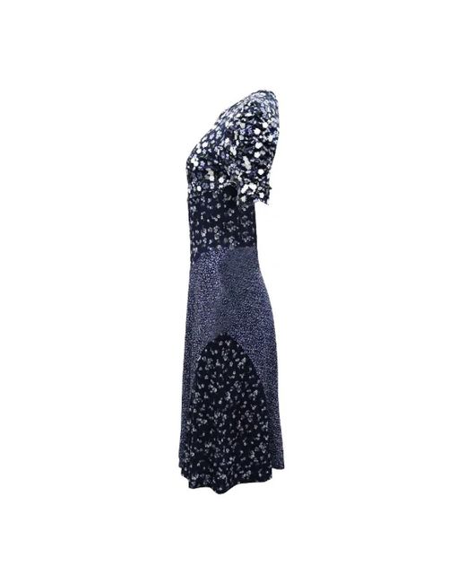 Michael Kors Blue Stoff dresses