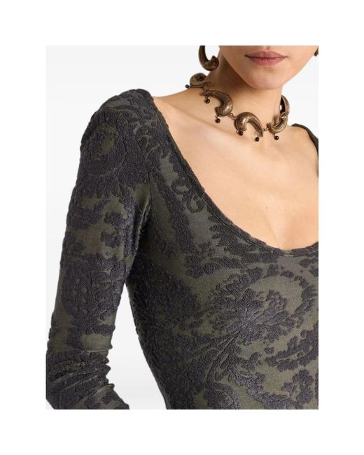 Etro Black Gowns