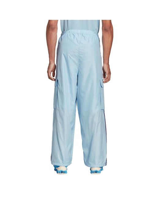 Adidas Kerwin frost baggy track pants in Blue für Herren