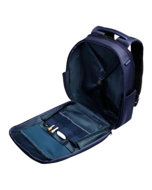 Piquadro Blue Backpacks