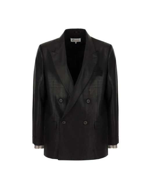 Maison Margiela Black Blazers for men