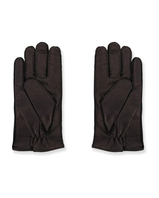 Gloves Orciani pour homme en coloris Black