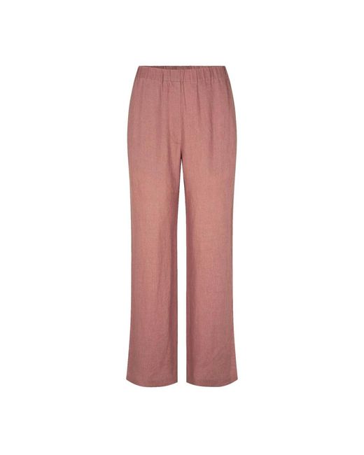 Samsøe & Samsøe Pink Straight Trousers