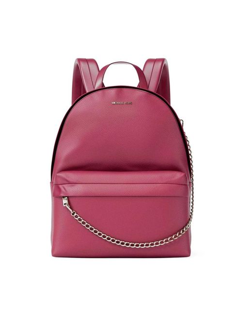 Michael Kors Red Backpacks
