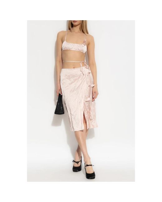 Blumarine Pink Midi Skirts