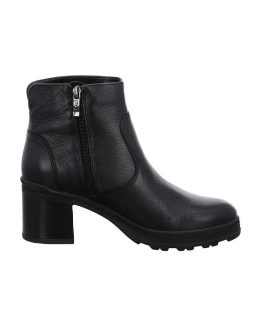 Stivaletti in pelle da di Ara in Black