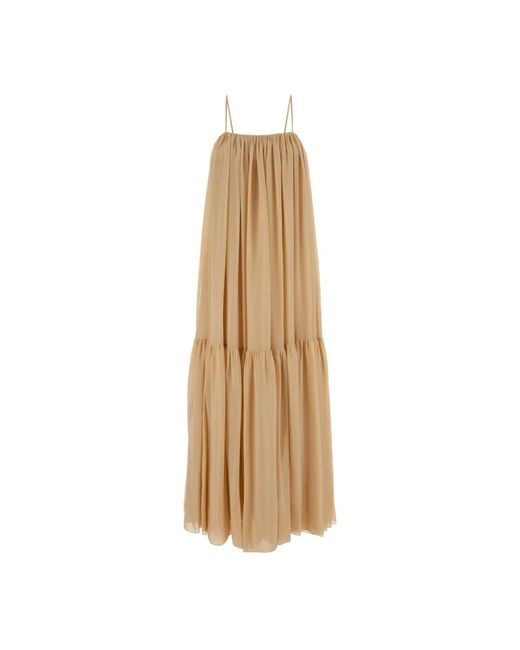 Chloé Natural Maxi Dresses