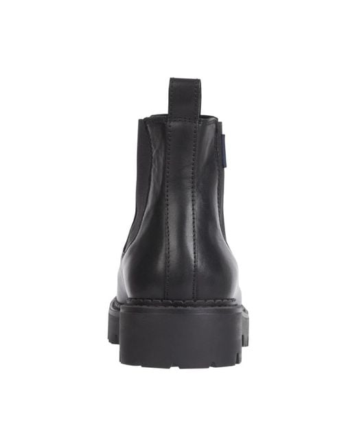 Tommy Hilfiger Black Chelsea Boots for men