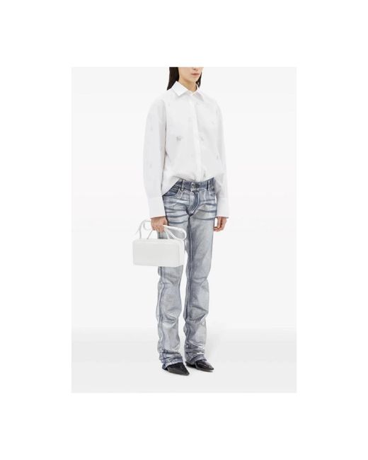MSGM Blue Straight Fit Jeans