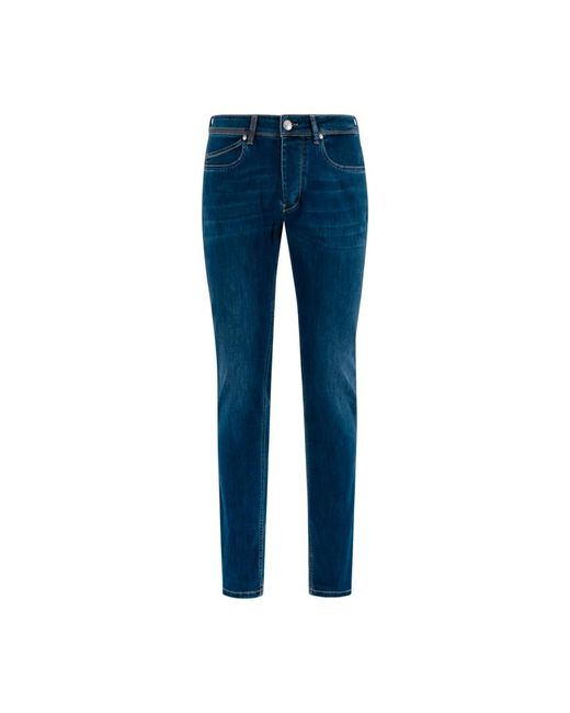 Re-hash Slim fit jeans in hellem denim in Blue für Herren