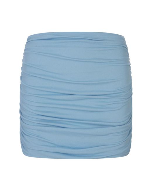 Tory Burch Blue Short Skirts