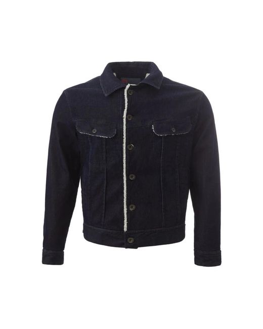 Lardini Denim Jas in het Blue voor heren
