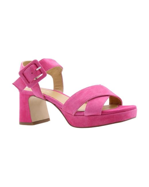 CTWLK Pink High Heel Sandals