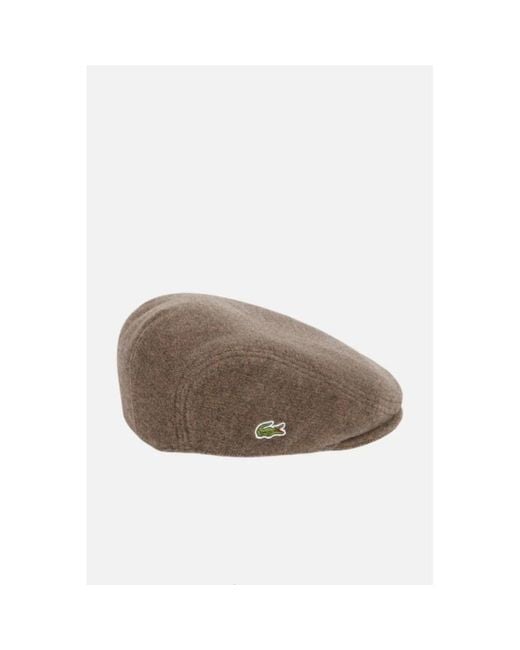 Caps Lacoste pour homme en coloris Brown
