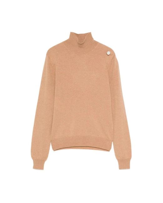 Alberta Ferretti Cashmere Knitwear in het Natural