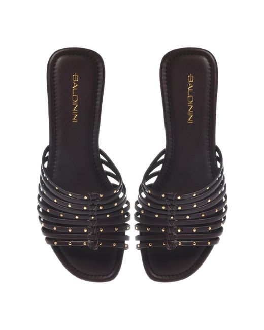 Baldinini Black Sliders