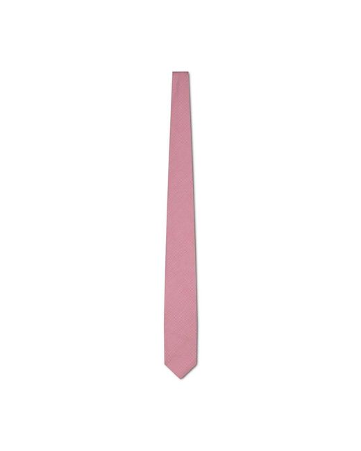 Altea Pink Seidenmischung breite gestreifte krawatte
