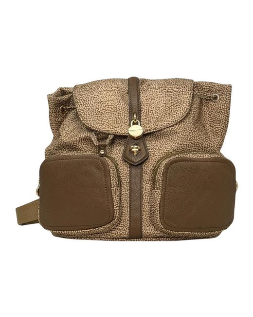 Shoulder Bags di Borbonese in Brown