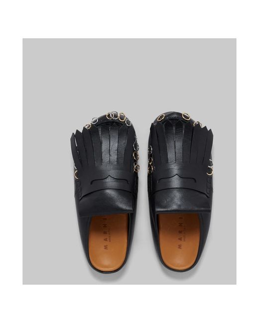 Shoes > flats > mules Marni pour homme en coloris Black