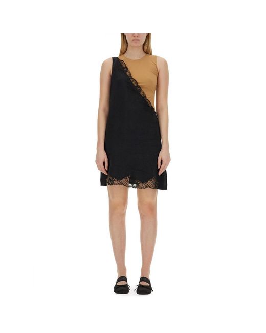 MM6 by Maison Margiela Black Short Dresses