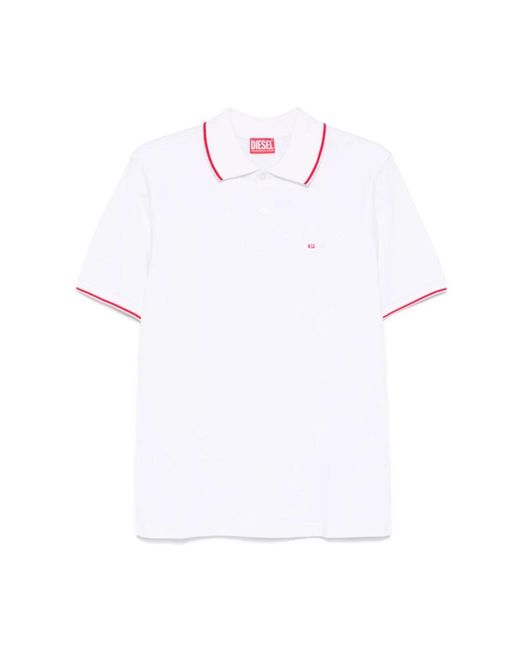 Polo Shirts DIESEL pour homme en coloris White
