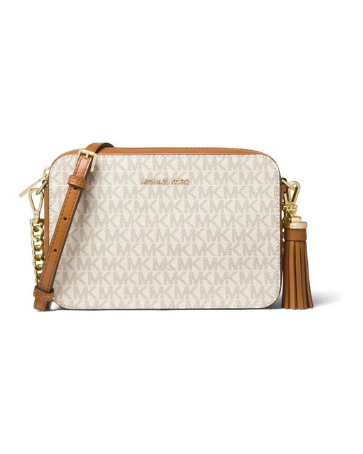 Michael Kors Natural Cross Body Bags
