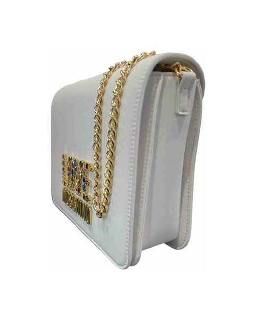 Cross Body Bags di Love Moschino in White