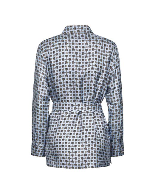 Max Mara Blue Shirts