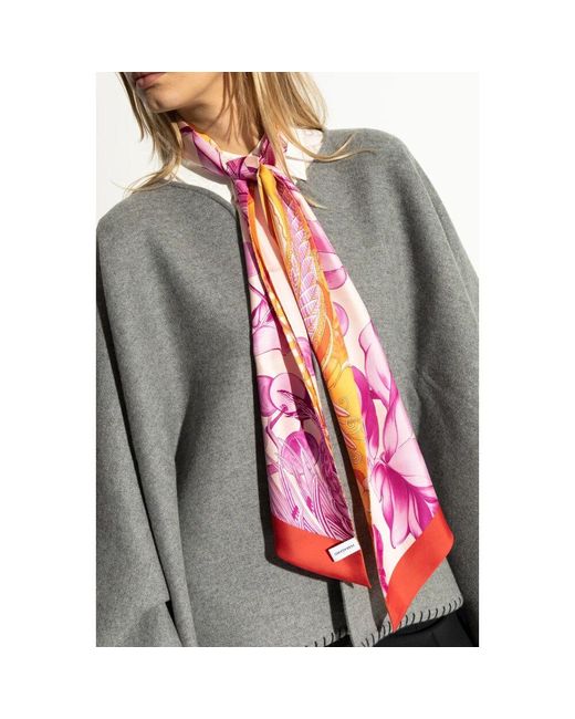 Silky Scarves di Ferragamo in Orange