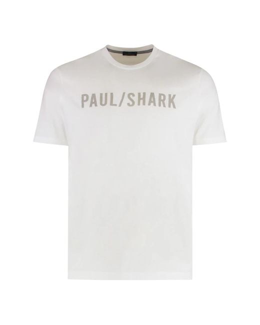 T-Shirts Paul & Shark de hombre de color White