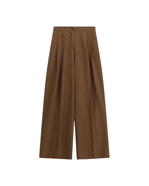 Imperial Brown Wide Trousers