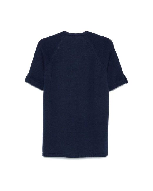Blouses Le Tricot Perugia de color Blue