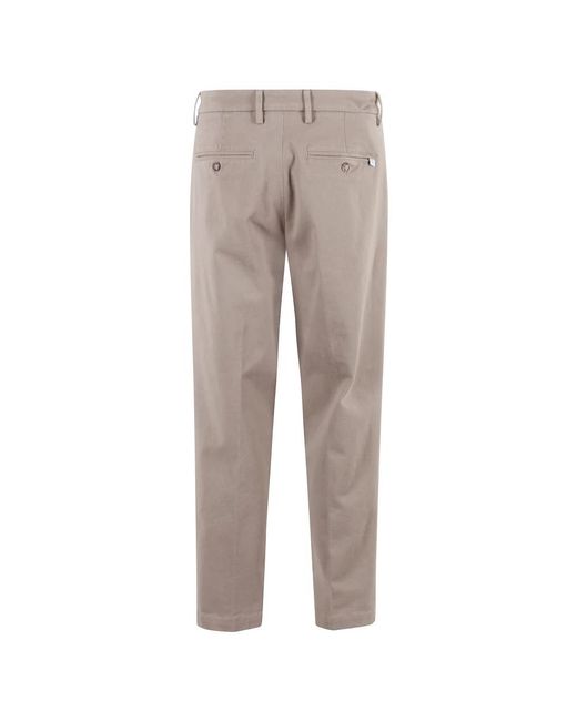 Re-hash Broeken ,Katoen Marc Chino Broek in het Gray voor heren