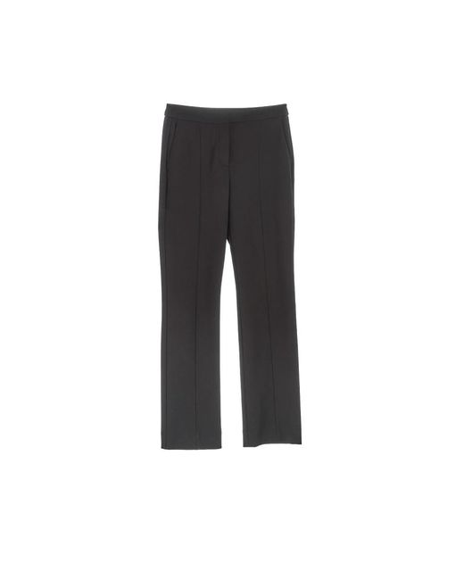 Karl Lagerfeld Black Straight Trousers