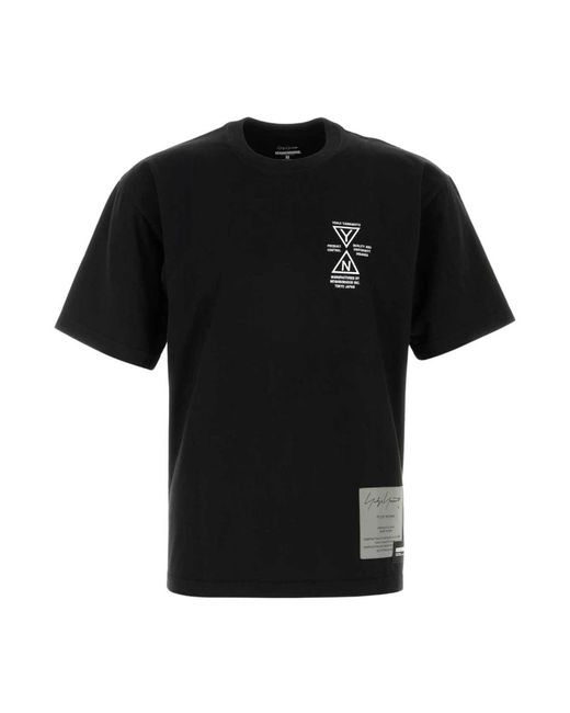 Yohji Yamamoto Black T-Shirts for men