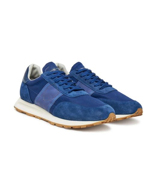 Philippe Model Blue Sneakers for men