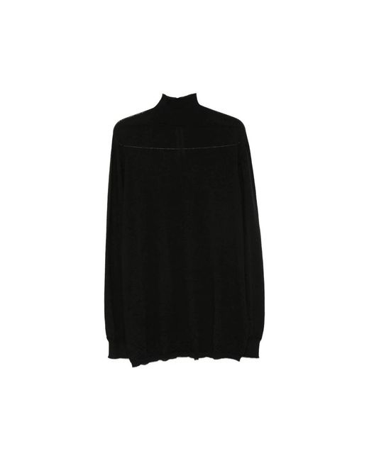 Rick Owens Black Turtlenecks for men