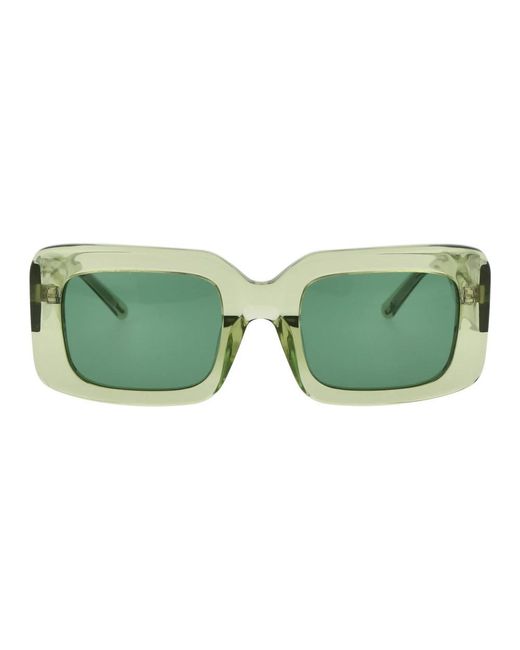 The Attico Green Sunglasses